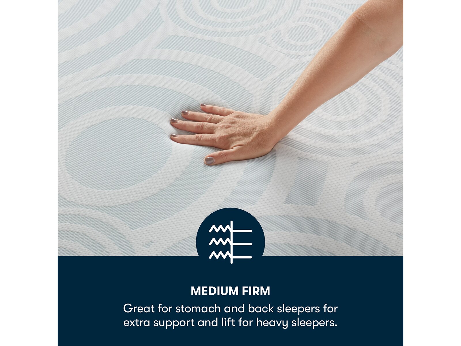 Perfect Sleeper® Nestled™ 10" Medium Mattress